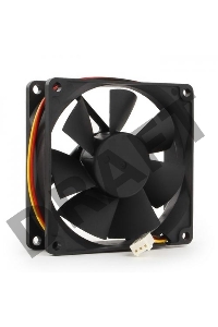 Вентилятор для корпуса Gembird 80x80x25mm, ball, узкий разъем 3 pin FANCASE/BALL
