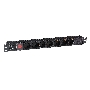 Блок розеток горизонтальный ExeGate ServerPro PDU-19H703 Al-7S-C20-SW, 19