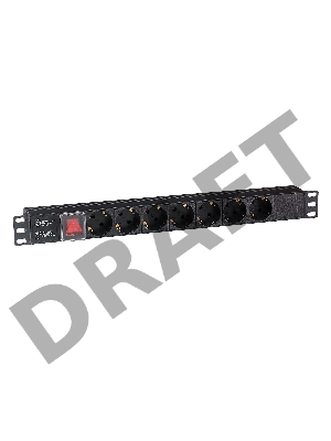 Блок розеток горизонтальный ExeGate ServerPro PDU-19H703 Al-7S-C20-SW, 19 Блок розеток горизонтальный ExeGate ServerPro PDU-19H703 Al-7S-C20-SW, 19