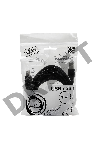 Кабель Gembird CCP-USB2-AMBM-10 USB 2.0 кабель PRO для соед. 3.0м AM/BM   позол. контакты, пакет