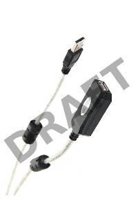 Кабель-адаптер Aopen/Qust USB2.0-repeater, удлинительный активный <Am-->Af> 20м (ACU823-20M) 6938510851345