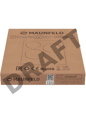 Электрическая варочная панель MAUNFELD CVCE453BK