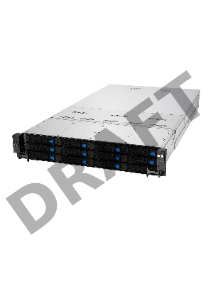 Серверная платформа ASUS RS720-E10-RS12 , 2U, 2x socket P (C621A) 3rd Gen Intel, 12 x 3.5 or 2.5