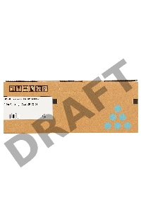 Тонер-картридж Ricoh тип SPC310E (407641/406349), голубой, 2800 отпечатков (для SP C320DN), 2500 отпечатков (для SP C242DN/C242SF), 2300 стр. A4 (5%, ISO 2800, для SP C340/ C342DN), для Aficio SP C231SF/C232SF/ SP C231N/C232DN/C311N/C312DN/C320DN/C242DN/C