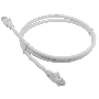 Патч-корд LANMASTER LSZH UTP кат.6, 5.0 м, белый