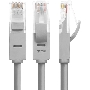 Патч-корд Greenconnect прямой 40.0m, UTP кат.5e, серый, позолоченные контакты, 24 AWG, литой, GCR-LNC03-40.0m, ethernet high speed 1 Гбит/с, RJ45, T568B Greenconnect Патч-корд прямой 40.0m, UTP кат.5e, серый, позолоченные контакты, 24 AWG, литой, GCR-LNC0