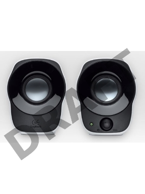 Колонки Logitech Z-120 980-000513 {Колонки, USB, 2.0 ,2 x 0,6 Вт, питание по USB, RTL}