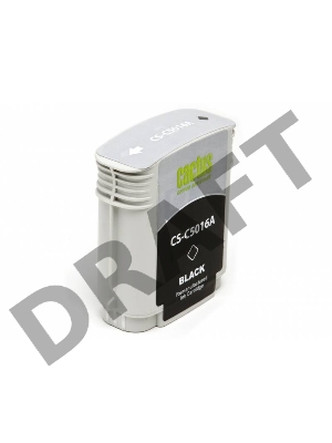Картридж струйный Cactus CS-C5016A черный для №84 HP DesignJet 10PS/20PS/30GP (72ml)