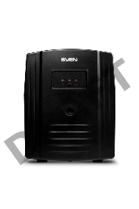 Источник бесперебойного питания SVEN Pro 1000 1000VA/720W USB, RJ-45 (3 EURO) 
