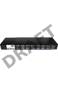 Коммутатор KVM-450 16-port KVM Switch, VGA+USB ports