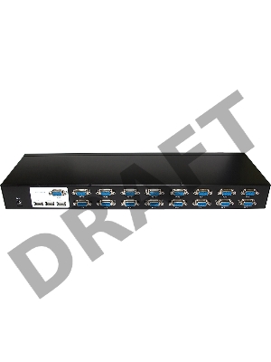 Коммутатор KVM-450 16-port KVM Switch, VGA+USB ports