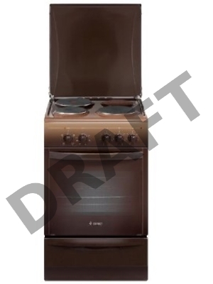 Электрическая плита Gefest 5140-0001 Цвет коричневый.