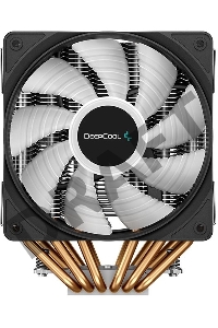 Устройство охлаждения(кулер) Deepcool Neptwin V3 Soc-AM4/1151/1200/1700 4-pin 15-27dB Al+Cu 220W 1000gr LED Ret