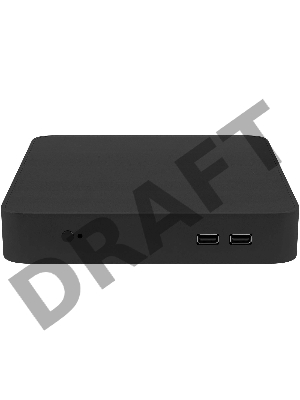 Неттоп Rombica G6 T1G642D PG G6405 (4.1) 4Gb SSD256Gb UHDG 610 noOS GbitEth WiFi BT черный