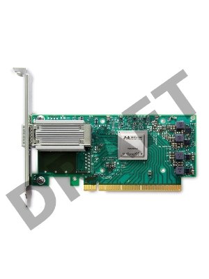 Сетевая карта MELLANOX ConnectX®-5 EN network interface card, 100GbE single-port QSFP28, PCIe3.0 x16, tall bracket, ROHS R6