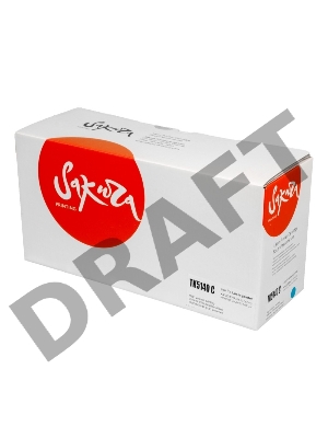 Картридж Sakura TK5140C для Kyocera Mita, синий, 5000 к.