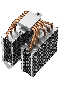 Устройство охлаждения(кулер) Deepcool Neptwin V3 Soc-AM4/1151/1200/1700 4-pin 15-27dB Al+Cu 220W 1000gr LED Ret
