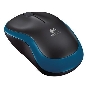 Мышка LOGITECH USB OPTICAL CORDL. M185 BLUE 910-002239