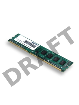 Память Patriot 4GB DDR3 1600MHz (PC3-12800) DIMM PSD34G160081