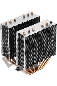 Устройство охлаждения(кулер) Deepcool Neptwin V3 Soc-AM4/1151/1200/1700 4-pin 15-27dB Al+Cu 220W 1000gr LED Ret