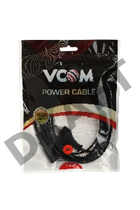 Кабель для аудио-видео техники IEC-320-C7 -- розетка EU, 2-pin <VDE>, VCOM <CE023-CU0.5-3>, 3,0m Кабель для аудио-видео техники IEC-320-C7 -- розетка EU, 2-pin <VDE>, VCOM <CE023-CU0.5-3>, 3,0m