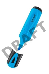 Текстовыделитель Maped  Fluo Pep''s Classic пишущий узел 1-5мм устойчивые к солнцу чернила желтый