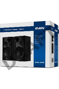 Колонки SVEN SPS-635, чёрный, акустическая система 2.0, мощность 2x20 Вт(RMS) SVEN SPS-635, чёрный, акустическая система 2.0, мощность 2x20 Вт(RMS)	