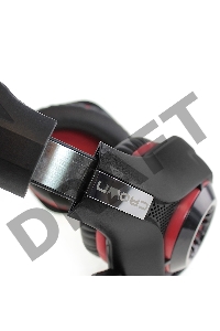 Наушники CROWN CMGH-102T Black&red (Подключение USB, встроенная аудио карта, Частотныи? диапазон: 20Гц-20,000 Гц ,Кабель 2.1м,Размер D 250мм)