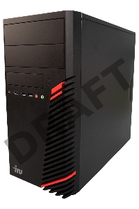 Компьютер IRU Office 510H5SM MT i3 10105 (3.7) 16Gb SSD256Gb UHDG 630 Free DOS GbitEth 500W черный