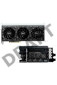 Видеокарта Palit RTX4070Ti GAMEROCK  12Gb 192 GDDR6X 2310/21000 HDMIx1 DPx3 HDCP Ret