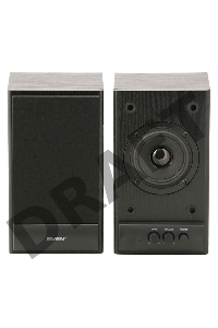 Колонки Sven SPS-607 2.0 черный 6Вт