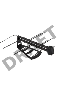 Антенна комнатная «Активная» с USB питанием, для цифрового телевидения DVB-T2, RX-269 REXANT