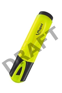 Текстовыделитель Maped  Fluo Pep''s Classic пишущий узел 1-5мм устойчивые к солнцу чернила желтый