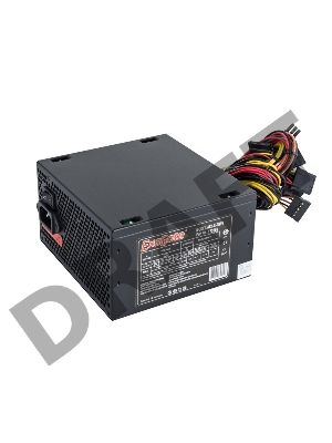 Блок питания 450W Exegate 450NPX, ATX, black, 12cm fan, 24+4pin, 6/8pin PCI-E, 3*SATA, 2*IDE, 1*FDD