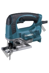 Лобзик Makita JV0600K Лобзик,в\рук, {650Вт,500-3100об\м,ход-23мм,рез-90мм,2.4кг,чем,3маятн+1}