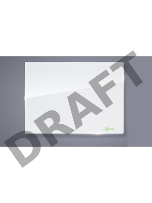 Демонстрационная доска Cactus CS-GBD-90x120-UWT стекло стеклянная 90x120см ультра белый