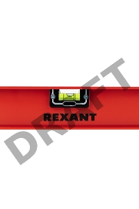 Уровень алюминиевый «Рельс» 1000 мм, 3 глазка (1 поворотный) REXANT