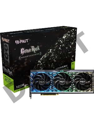 Видеокарта Palit RTX4070Ti GAMEROCK  12Gb 192 GDDR6X 2310/21000 HDMIx1 DPx3 HDCP Ret