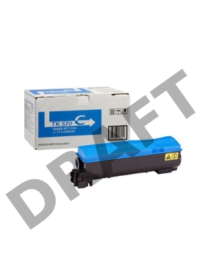 Тонер-картридж Kyocera TK-570C (1T02HGCEU0) голубой для FS-C5400DN/7035CDN 12000 стр.