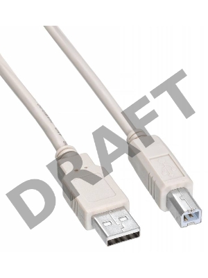 Кабель Buro Кабель USB2.0  USB2.0-AM/BM-1.8M-MG A(m)/B(m) (1.8м) феррит.кольца(USB2.0-AM/BM-1.8M-MG)