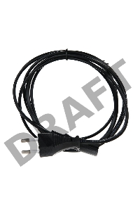 Кабель для аудио-видео техники IEC-320-C7 -- розетка EU, 2-pin <VDE>, VCOM <CE023-CU0.5-3>, 3,0m Кабель для аудио-видео техники IEC-320-C7 -- розетка EU, 2-pin <VDE>, VCOM <CE023-CU0.5-3>, 3,0m