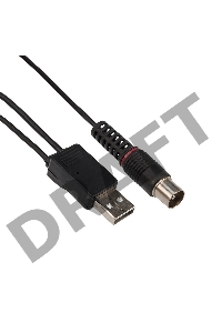 Антенна комнатная «Активная» с USB питанием, для цифрового телевидения DVB-T2, RX-269 REXANT