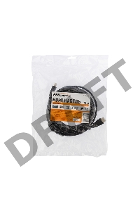 Кабель Proconnect (17-6208-6) Шнур  HDMI - HDMI  gold  10М  с фильтрами  (PE bag)