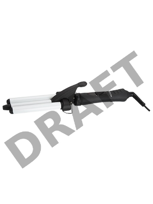 Щипцы для волос KELLI - KL-1219, 60Вт, тройные, керам.покр, 2 режима нагрева (уп-ка 24)щи