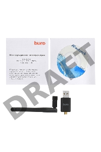 Адаптер USB Buro BU-BT40С Bluetooth 4.0+EDR class 1 100м черный