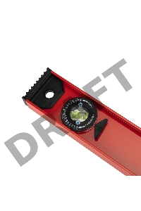 Уровень алюминиевый «Рельс» 1000 мм, 3 глазка (1 поворотный) REXANT