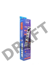 Фильтр-удлинитель Power Cube B 3,0 м 5 розеток (серый) 10А/2,2кВт