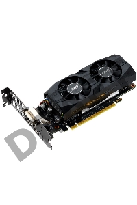 Видеокарта Asus PCI-E GTX1650-4G-LP-BRK NVIDIA GeForce GTX 1650 4096Mb 128 GDDR6 1410/12000 DVIx1 HDMIx1 DPx1 HDCP Ret