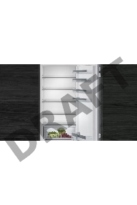 Холодильник Встраиваемый с морозильной камерой SIEMENS KI87VVS30M iQ300, 1772x541x545 210/64л 38 дБ BigBox SafetyGlass LowFrost светодиодная подсветка