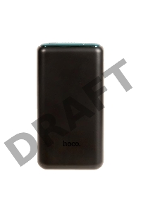Внешний аккумулятор HOCO Q1 Kraft быстрая зарядка QC3.0, PD20, USB-A 22,5W (10000mAh), черный
